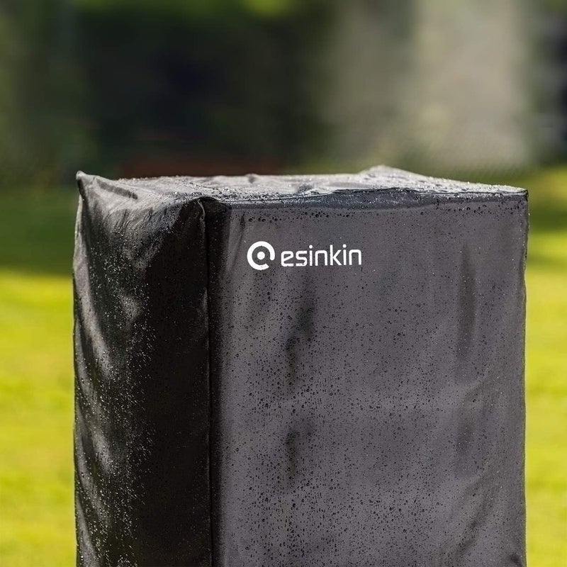 Esinkin 30-Inch Electric Smoker Cover for Masterbuilt Electric Smoker, Dust UV Durable Waterproof and Conveninet, Black - Image 5